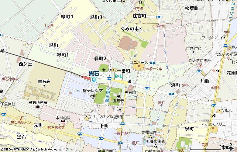 （有）田村コンタクトレンズ付近の地図